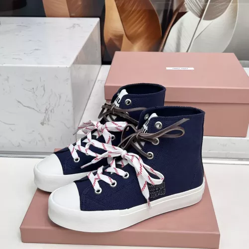 Cheap MIU MIU High Tops Shoes For Women #1348502, $$96.00 USD On MIU MIU High Tops Shoes