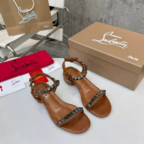 Replica Christian Louboutin Sandal For Women #1348506 $98.00 USD for Wholesale