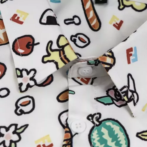 Replica Fendi Shirts Short Sleeved For Unisex #1348542 $48.00 USD for Wholesale