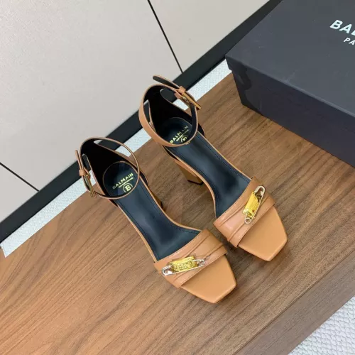 Replica Balmain Sandal For Women #1348593 $140.00 USD for Wholesale