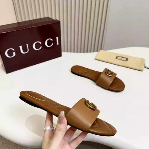 Replica Gucci Slippers For Women #1348601 $82.00 USD for Wholesale