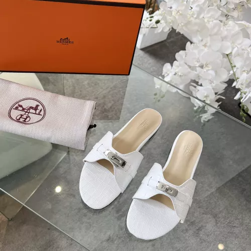 Replica Hermes Slippers For Women #1348605 $82.00 USD for Wholesale