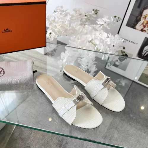 Replica Hermes Slippers For Women #1348606 $82.00 USD for Wholesale