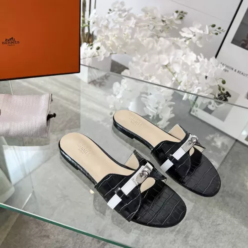 Replica Hermes Slippers For Women #1348610 $82.00 USD for Wholesale