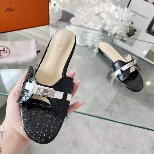 Replica Hermes Slippers For Women #1348610 $82.00 USD for Wholesale