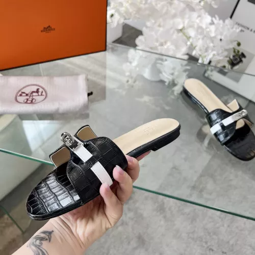 Replica Hermes Slippers For Women #1348610 $82.00 USD for Wholesale