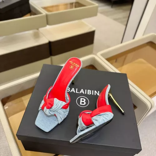 Replica Balmain Slippers For Women #1348611 $108.00 USD for Wholesale