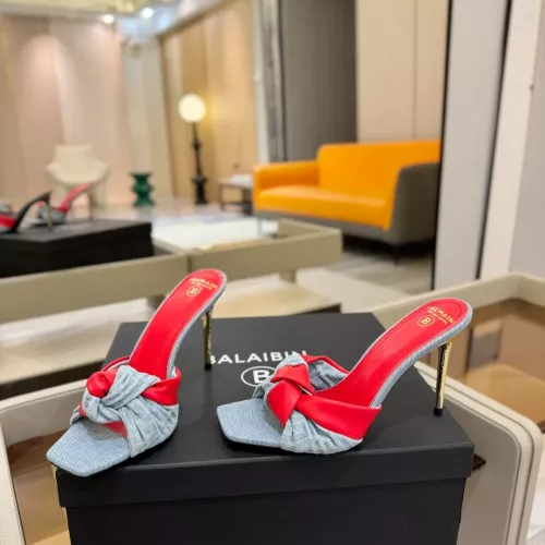 Replica Balmain Slippers For Women #1348611 $108.00 USD for Wholesale