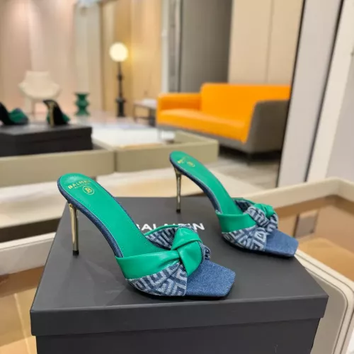 Replica Balmain Slippers For Women #1348612 $108.00 USD for Wholesale