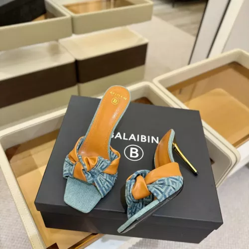 Replica Balmain Slippers For Women #1348613 $108.00 USD for Wholesale
