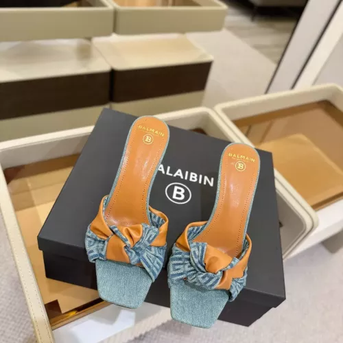 Replica Balmain Slippers For Women #1348613 $108.00 USD for Wholesale
