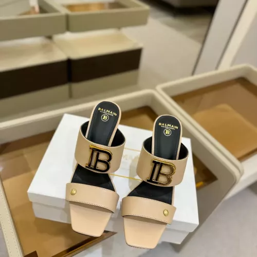 Replica Balmain Slippers For Women #1348614 $112.00 USD for Wholesale
