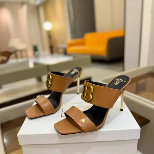 Cheap Balmain Slippers For Women #1348615, $$112.00 USD On Balmain Slippers