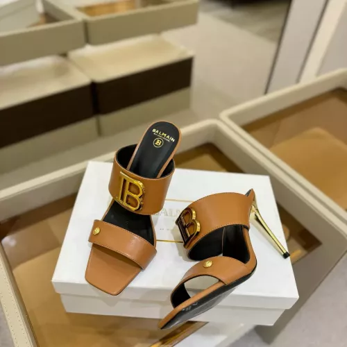 Replica Balmain Slippers For Women #1348615 $112.00 USD for Wholesale