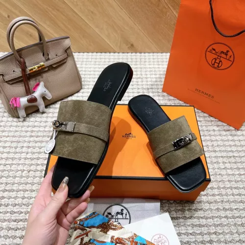 Cheap Hermes Slippers For Men #1348622, $$105.00 USD On Hermes Slippers