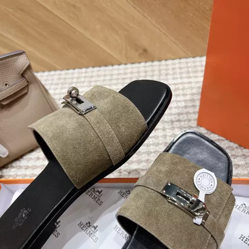 Replica Hermes Slippers For Men #1348622 $105.00 USD for Wholesale