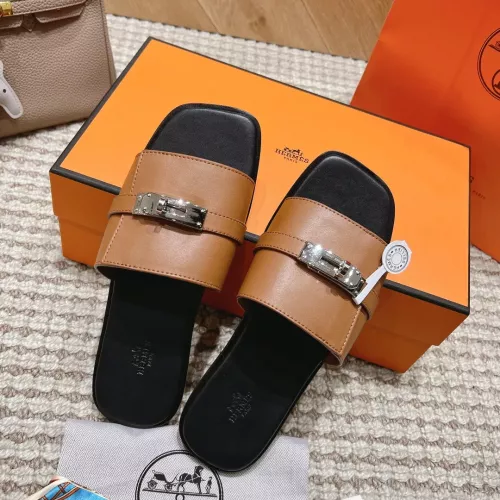 Replica Hermes Slippers For Men #1348627 $105.00 USD for Wholesale