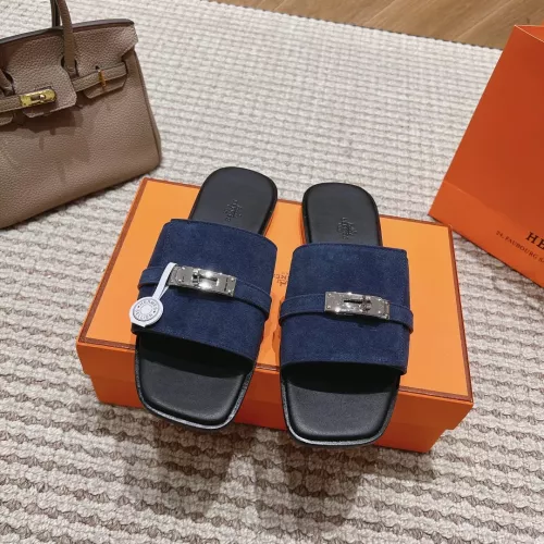 Replica Hermes Slippers For Men #1348629 $105.00 USD for Wholesale