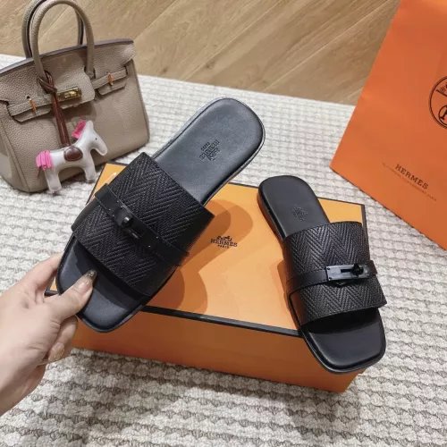 Replica Hermes Slippers For Men #1348630 $105.00 USD for Wholesale
