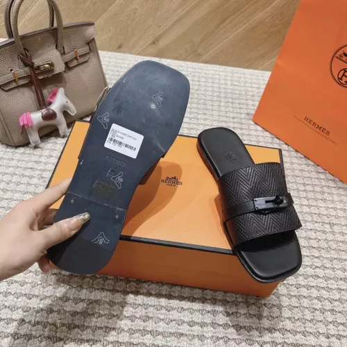 Replica Hermes Slippers For Men #1348630 $105.00 USD for Wholesale