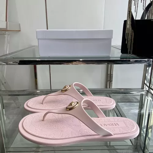 Replica Versace Slippers For Women #1348668 $72.00 USD for Wholesale