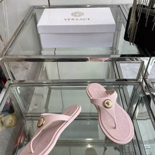 Replica Versace Slippers For Women #1348668 $72.00 USD for Wholesale