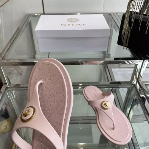 Replica Versace Slippers For Women #1348668 $72.00 USD for Wholesale