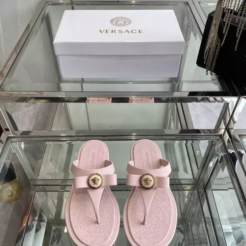 Replica Versace Slippers For Women #1348671 $72.00 USD for Wholesale