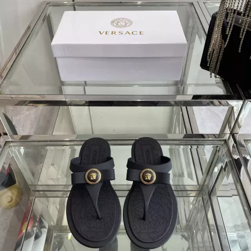 Replica Versace Slippers For Women #1348673 $72.00 USD for Wholesale