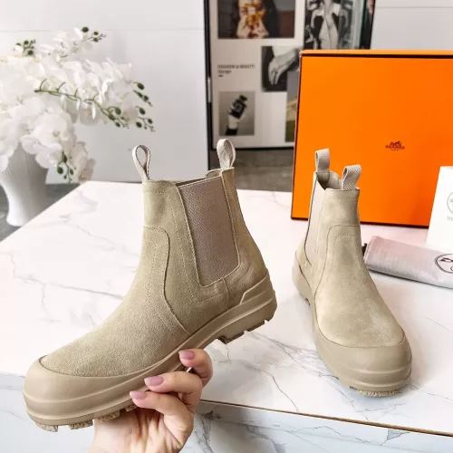 Replica Hermes Boots For Women #1348677 $102.00 USD for Wholesale