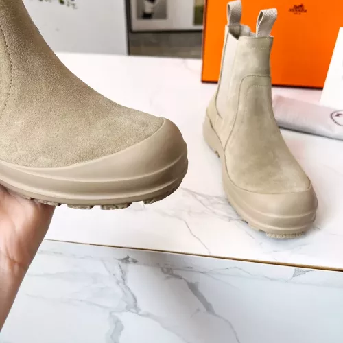 Replica Hermes Boots For Women #1348677 $102.00 USD for Wholesale