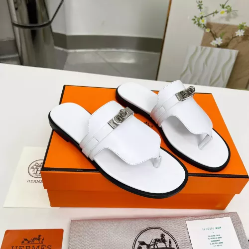 Replica Hermes Slippers For Women #1348680 $85.00 USD for Wholesale