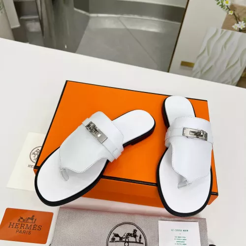 Replica Hermes Slippers For Women #1348680 $85.00 USD for Wholesale