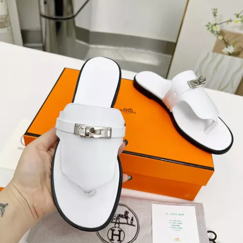 Replica Hermes Slippers For Women #1348680 $85.00 USD for Wholesale