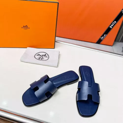 Replica Hermes Slippers For Women #1348700 $80.00 USD for Wholesale