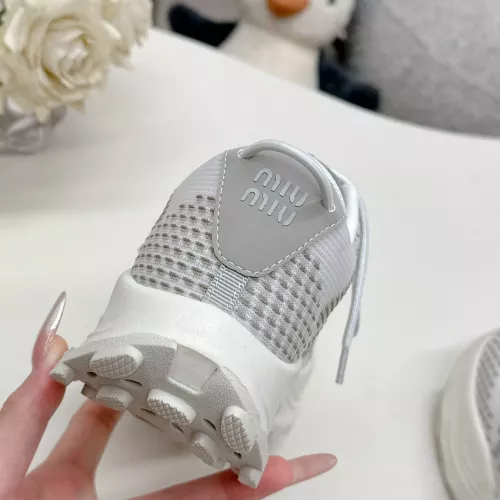 Replica MIU MIU Casual Shoes For Women #1348710 $100.00 USD for Wholesale
