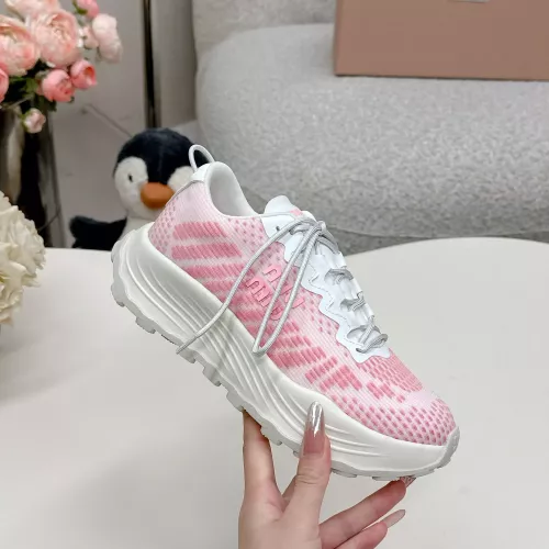 Replica MIU MIU Casual Shoes For Women #1348712 $100.00 USD for Wholesale