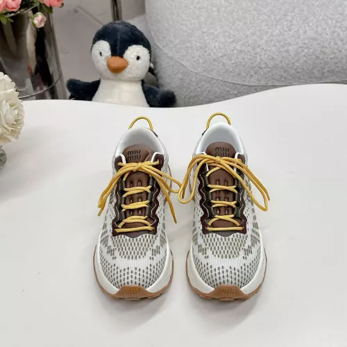 Replica MIU MIU Casual Shoes For Women #1348714 $100.00 USD for Wholesale