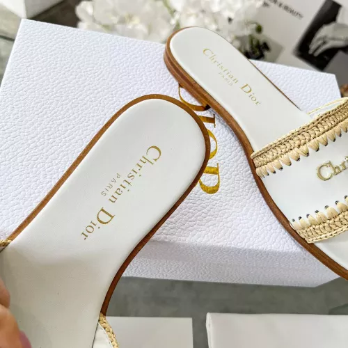 Replica Christian Dior Slippers For Women #1348716 $88.00 USD for Wholesale