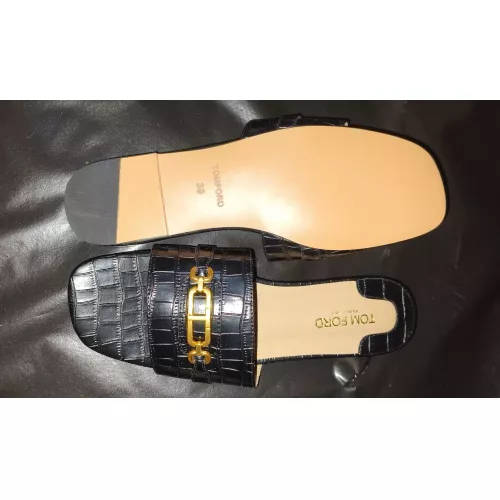 Replica Tom Ford Slippers For Women #1348815 $82.00 USD for Wholesale