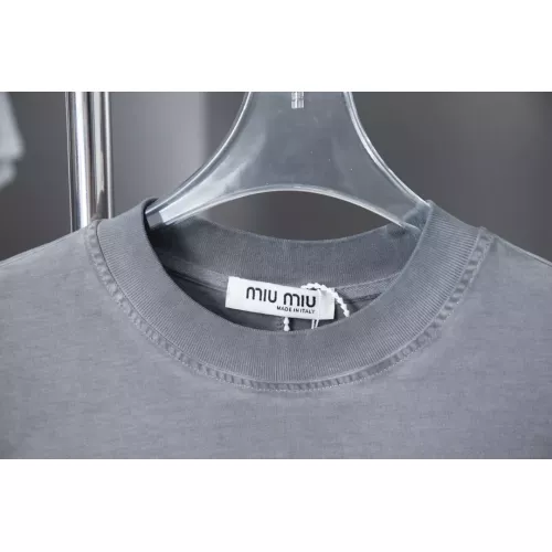 Replica MIU MIU T-Shirts Sleeveless For Unisex #1348837 $39.00 USD for Wholesale