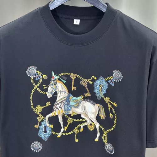 Replica Hermes T-Shirts Short Sleeved For Men #1349017 $64.00 USD for Wholesale