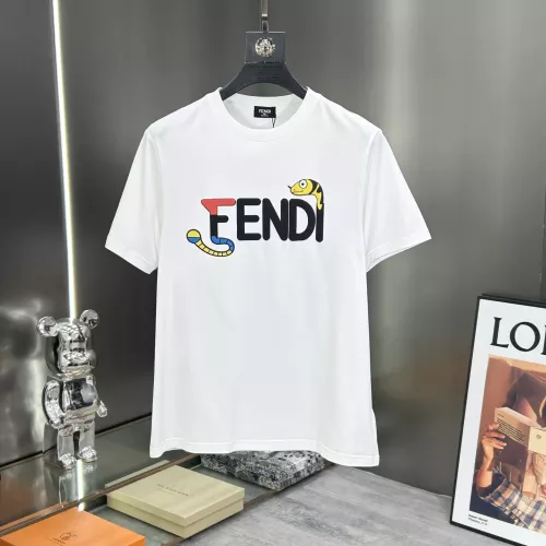 Cheap Fendi T-Shirts Short Sleeved For Men #1349099, $$80.00 USD On Fendi T-Shirts