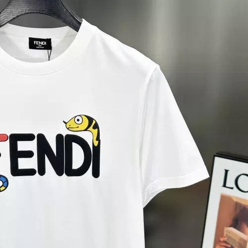 Replica Fendi T-Shirts Short Sleeved For Men #1349099 $80.00 USD for Wholesale