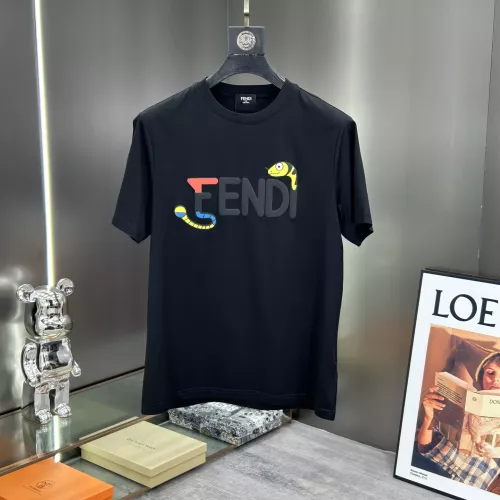 Cheap Fendi T-Shirts Short Sleeved For Men #1349101, $$80.00 USD On Fendi T-Shirts