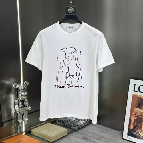 Cheap Thom Browne TB T-Shirts Short Sleeved For Men #1349102, $$80.00 USD On Thom Browne TB T-Shirts