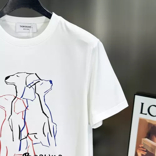Replica Thom Browne TB T-Shirts Short Sleeved For Men #1349102 $80.00 USD for Wholesale