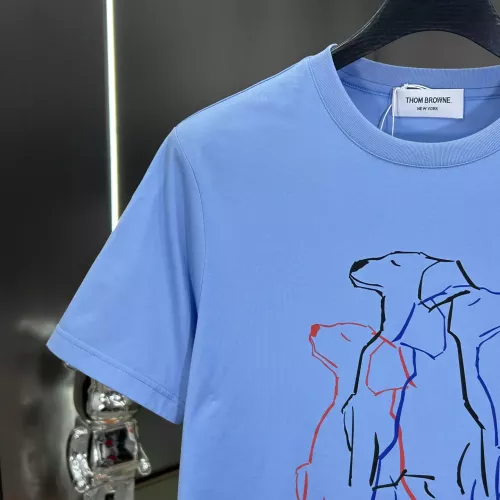 Replica Thom Browne TB T-Shirts Short Sleeved For Men #1349103 $80.00 USD for Wholesale