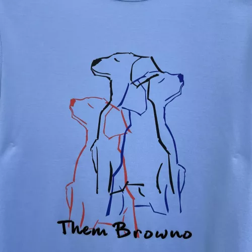 Replica Thom Browne TB T-Shirts Short Sleeved For Men #1349103 $80.00 USD for Wholesale