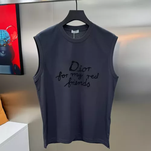 Cheap Christian Dior T-Shirts Sleeveless For Unisex #1349106, $$68.00 USD On Christian Dior T-Shirts